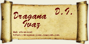 Dragana Ivaz vizit kartica